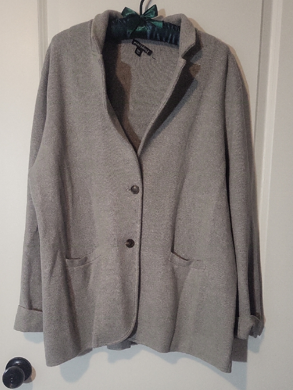 J Cew  Relaxed Knit Blazer Jacket